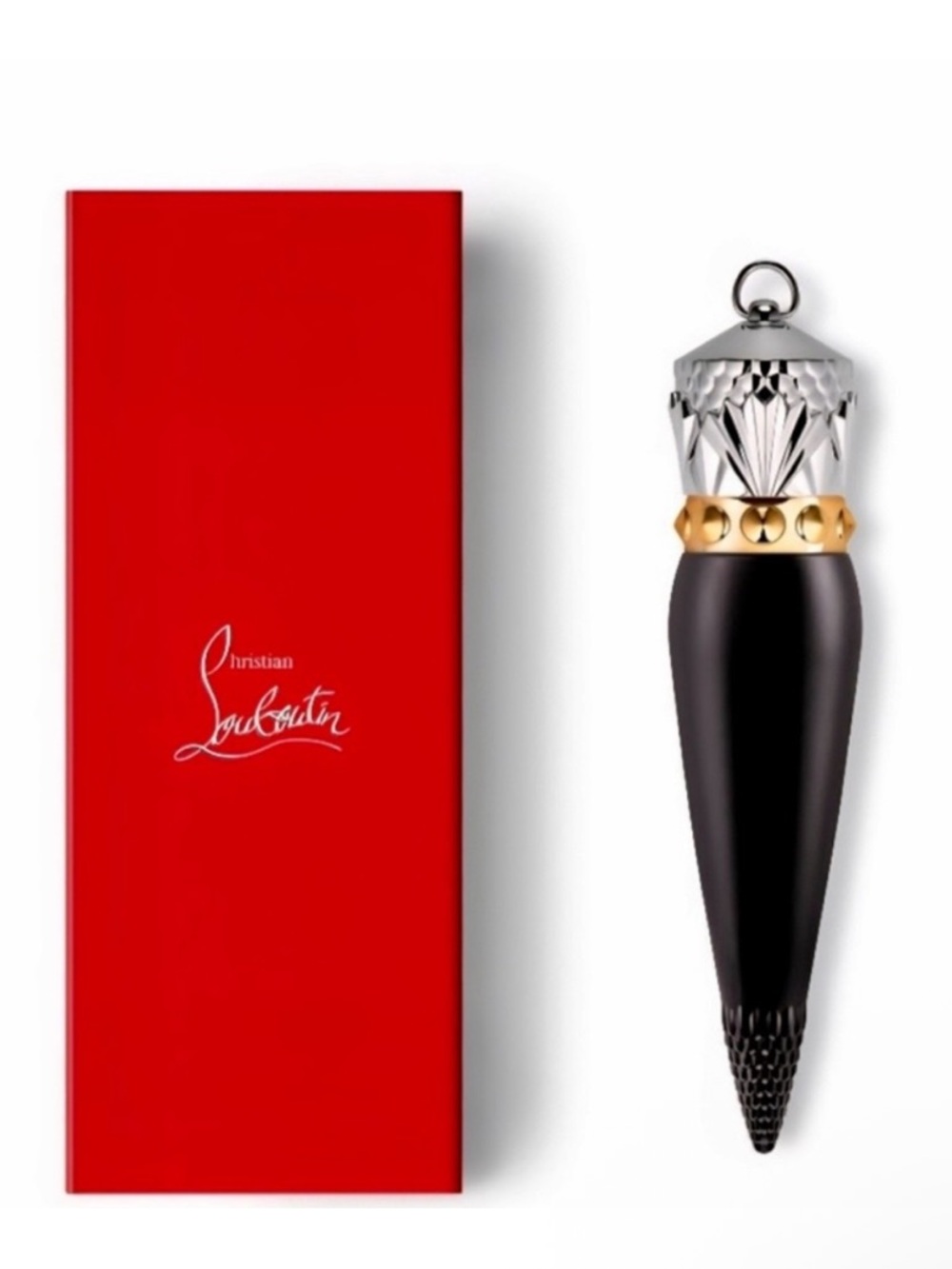 Authentic Christian Louboutin Velvet Matte lipstick -Rouge Louboutin 001M NWT